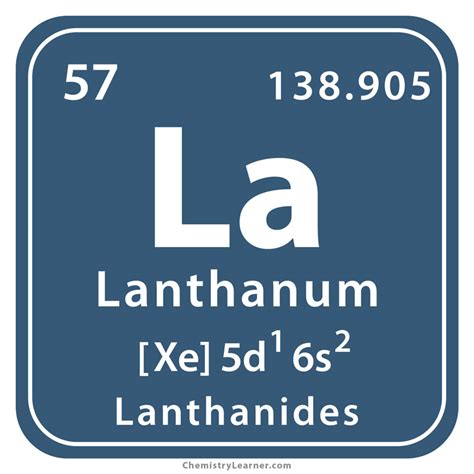 Lanthanum Facts Symbol Discovery Properties Uses
