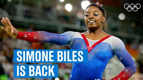 Simone Biles Is Ready To Wow The World Again Youtube
