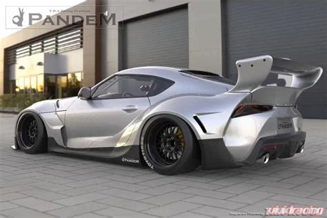 Pandem Full Wide Body Kit Frp No Wing Toyota Supra A90 2020 2021 66910401