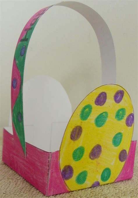 Easter Basket Craft Craft N Home