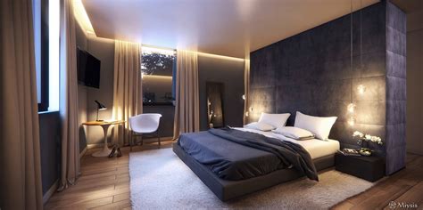 The minimalist interior, crafted by fashion designer. luxury bedroom designs with a variety of contemporary and ...