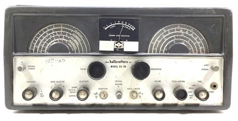 Lot Vintage Hallicrafters Model Sx 99 Tube Rf Receiver