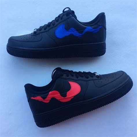 Custom nike air force ones is one of the most popular sneakers to customize, and it is not just because the nike air force 1 is the most popular nike shoe, but they are released in many some times people do simple customizing of their nike air force ones, like painting the black part blue. Brand New Nike Air Force 1 Custom Spirit Flames AF1 Low ...