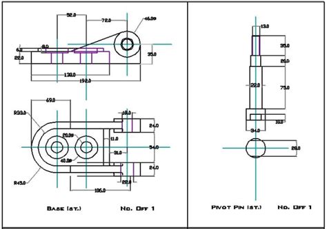 Autocad Mechanical Drawings At Explore Collection