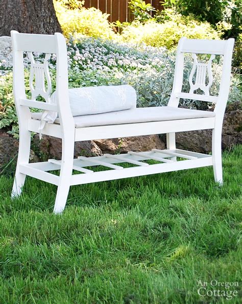As nouns the difference between chairs and bench. How To Make A French-Styled Bench From Old Chairs