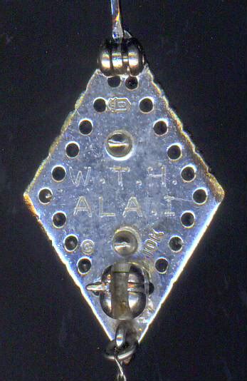 Sigma Alpha Epsilon White Gold Frat Pin
