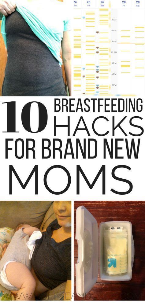10 Breastfeeding Hacks For Brand New Moms Coffee And Coos
