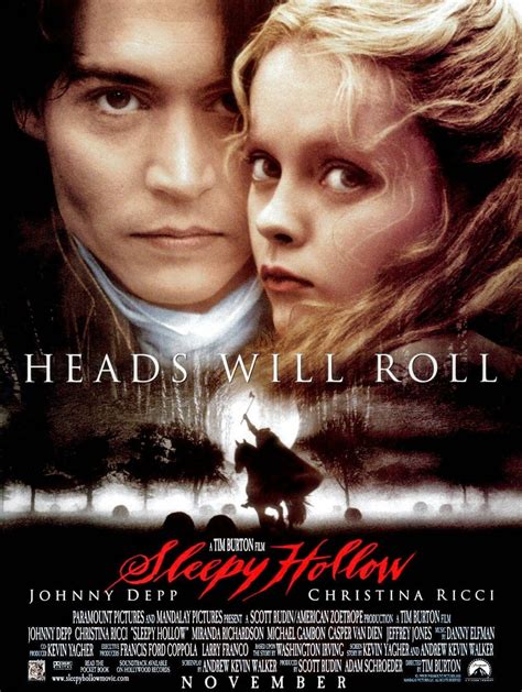 Sleepy Hollow Movie Poster Fantastic Movie Posters Scifi Movie Posters