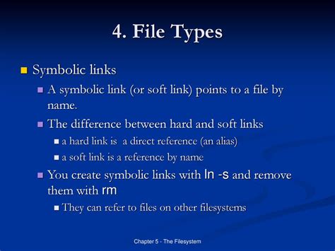 The Filesystem Chapter Ppt Download