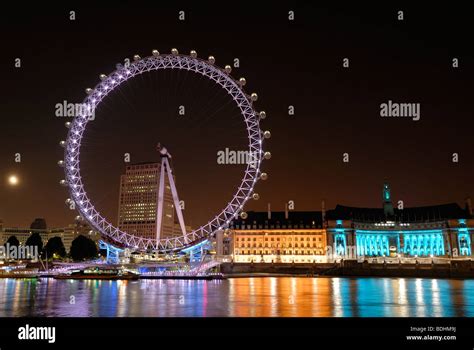 London Eye Millennium Wheel Stock Photo Alamy