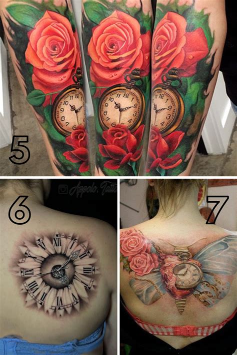 Top 141 Beautiful Clock Tattoos