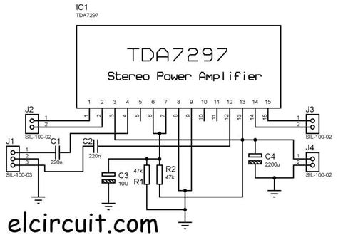 Ic Tda7265 Circuit Diagram