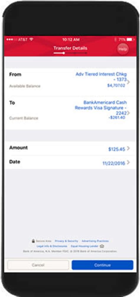 This short video shows you how to transfer money securely between your bank of america accounts using your mobile device. Mobile and Online Banking Features from Bank of America