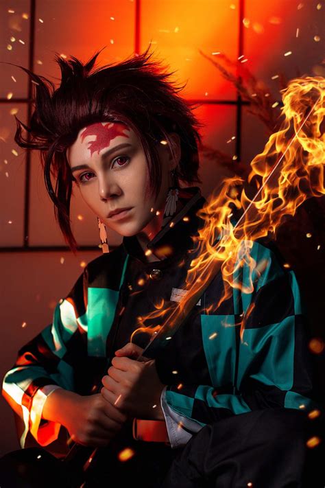 tanjiro kamado demon slayer by heylinaone heylinaone anime amino