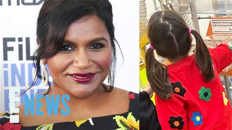 Mindy Kaling Shares Adorable Post Featuring Her Kids E News Youtube