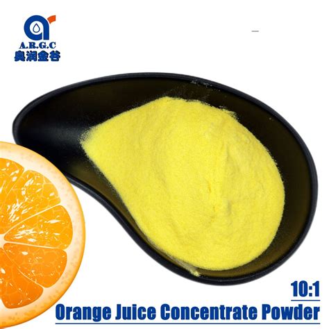 Good Water Solubility Orange Fruit Juice Powder China Orange Juice