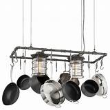 Images of Kitchen Light And Pot Rack