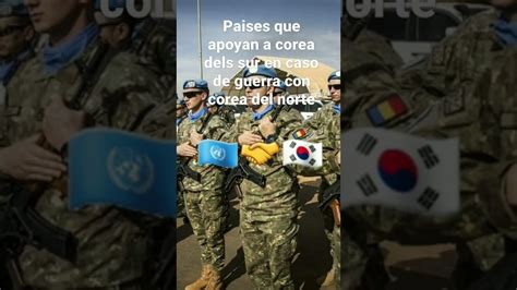 paises que apoyan a corea del sur en caso de guerra con corea del norte youtube