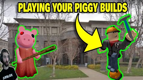 Playing Your Piggy Build Maps Roblox Piggy Build Mode Maps Youtube