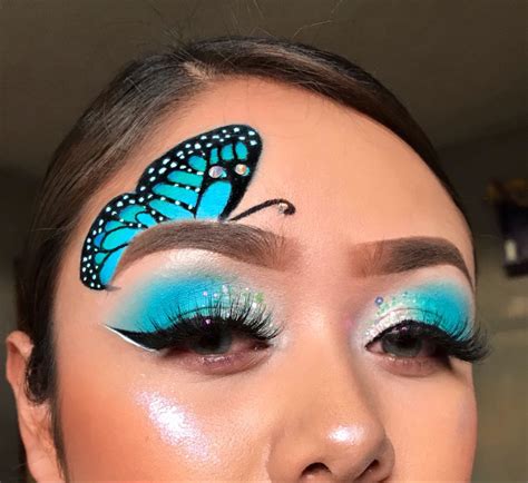 Maquillaje Artístico Butterfly Makeup Crazy Eye Makeup Colorful Makeup