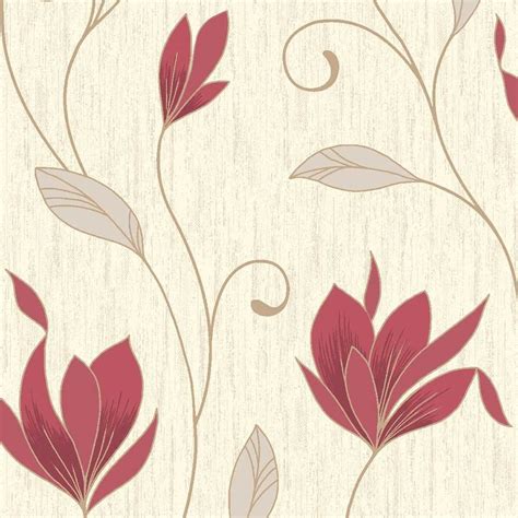 Soft light floral wallpaper spring wall art stamp stamps stick on wallpaper supplies temporary wallpaper the wallpaper store tommy bahama inspired tropical jungle wallpaper traditional wallpaper trae flowers tropical tropical asian forest wallpaper tropical forest tropical forest wallpaper tropical. Vymura Synergy Glitter Floral Wallpaper Rich Red Cream ...