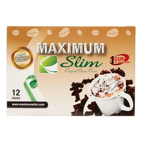 Maximum Slim Original Classic Cocoa Powder 12 Ct