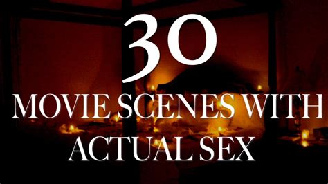 real movie sex scenes