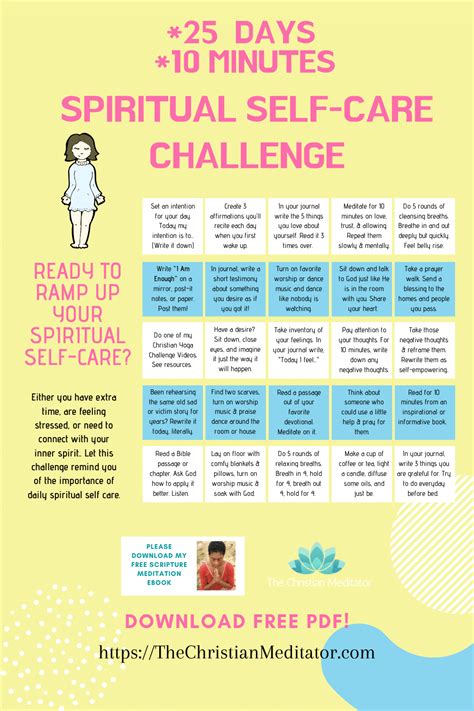 Spiritual Self Care Challenge In Just 10 Minutes A Day Discover The