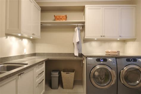 17 L-Shaped Laundry Designs For Better Use Of The Space ...