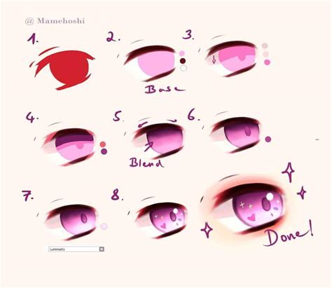 Chibi Eye Tutorial Art Amino