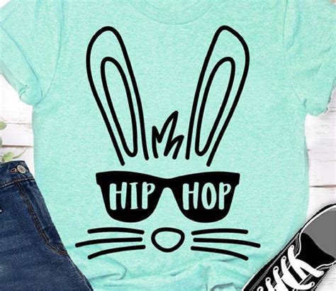 Hip hop bunny SVG, Bunny Face SVG, Easter bunny SVG - Svg Hubs