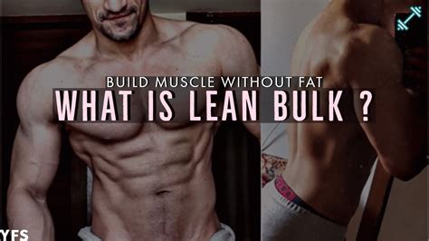 What Is Lean Gain Lean Bulk Build Muscle Without Storing Fat