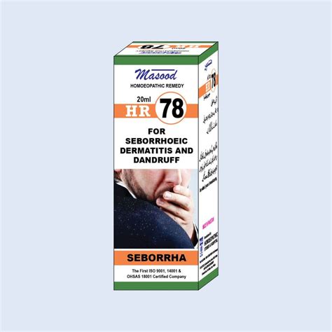 Hr 78 Seborrha Homeopathic Medicine For The Treatment Of Seborrheic