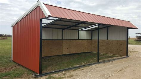 Steel Framed Livestock Shelter Sturdi Bilt