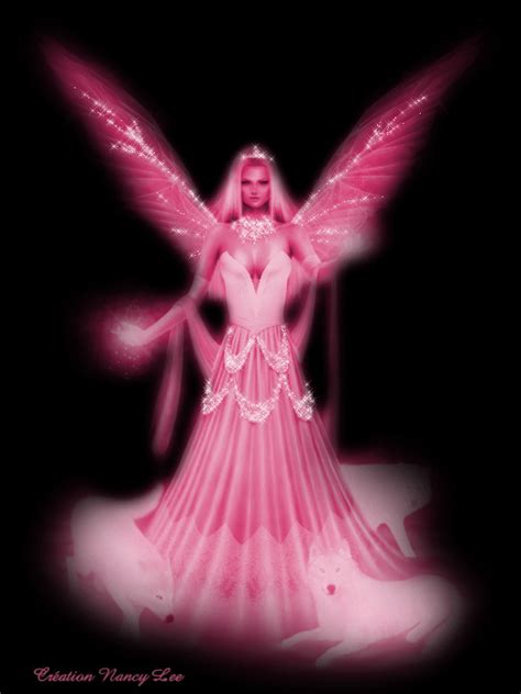 Angels Fan Art Pink Angel Angel Beautiful Fairies Fairy Art