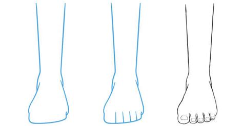 Guide To Drawing Anime And Manga Characters Feet From Different