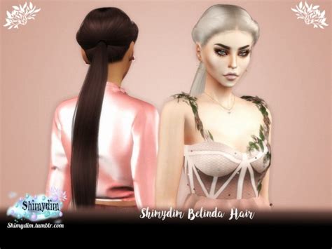 Sims 4 Hairs Shimydim Belinda Hair