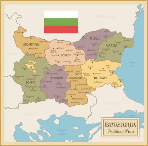 Mapas De Bulgaria Mapas P Liticos Y Fisicos Datos Geograficos De Inter S