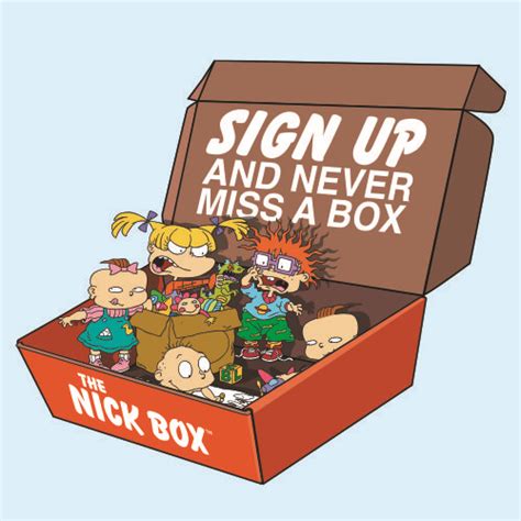 Nickelodeon Box Art Cartoon