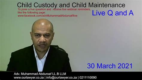 Advocate Muhammad Abduroaf Videos Advocate Muhammad Abduroaf