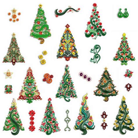 Free download, borrow, and streaming : Enchanting Christmas Trees | Machine Embroidery Designs By ...