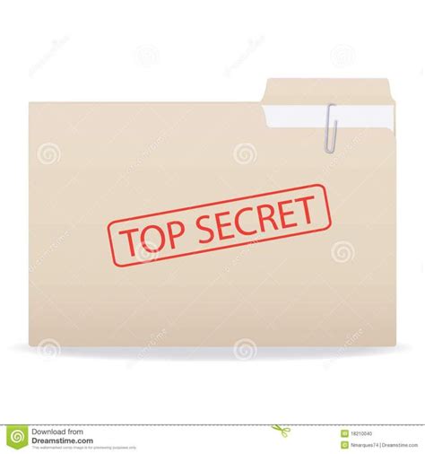 Top Secret Folder Template Free Download Folder Templates Folder