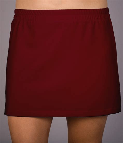 A Line Burgundy Pickleball Or Tennis Skirt No Shorts New Low Price