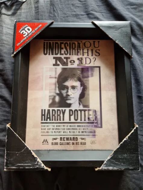 Harry Potter Sirius Black Wanted Poster Transforming Framed 8x10 Inch Picture 20 57 Picclick