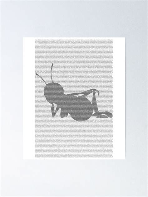 Bee Movie Script Barry Benson Sleeping Silhouette Poster For Sale By