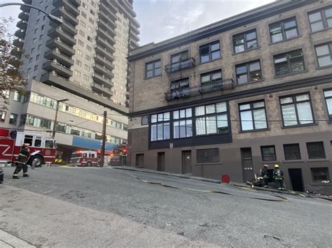 No Injuries In Fire Near Downtown New West Heritage Building New West Record