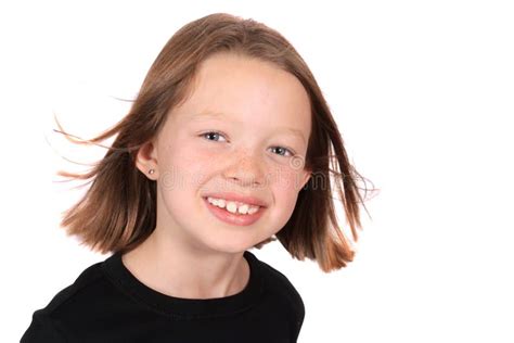Close Up Ten Year Old Girl Smiling Stock Photos Free And Royalty Free