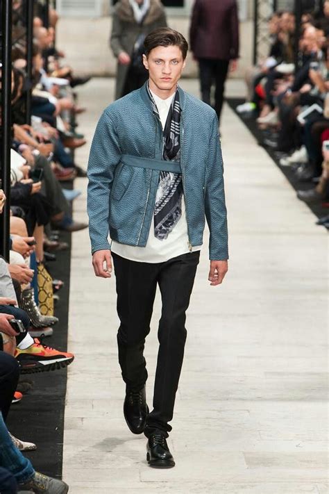 Interesting How The Jacket Is Being Worn Cerruti Ss2014