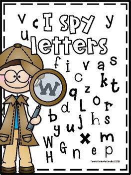 ALPHABET - I SPY LETTERS - LETTER RECOGNITION (DISTANCE LEARNING) by