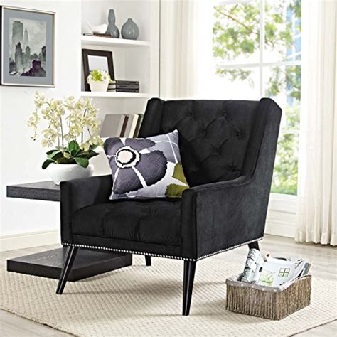 Our compact version of the classic club chair offers all the comfort of the original but in a smaller silhouette that's just right for a library. Modway Peruse Upholstered Modern Tufted Armchair With ...